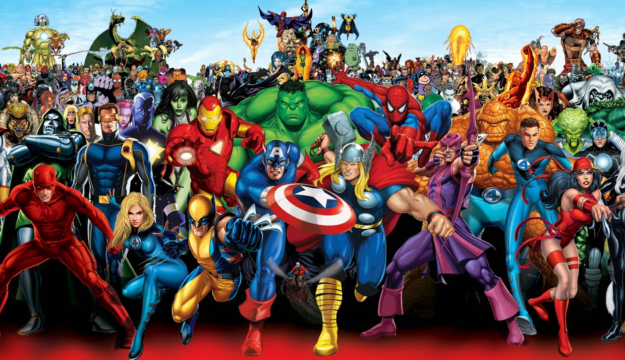 Kumpulan Gambar Superhero Marvel Yang Unik Dan Lucu
