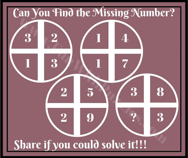Cross Circle Maths Brain Teaser