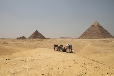 Pirámides en el Cairo-Egipto
