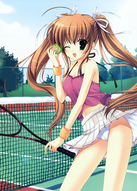 tennis skirt anime