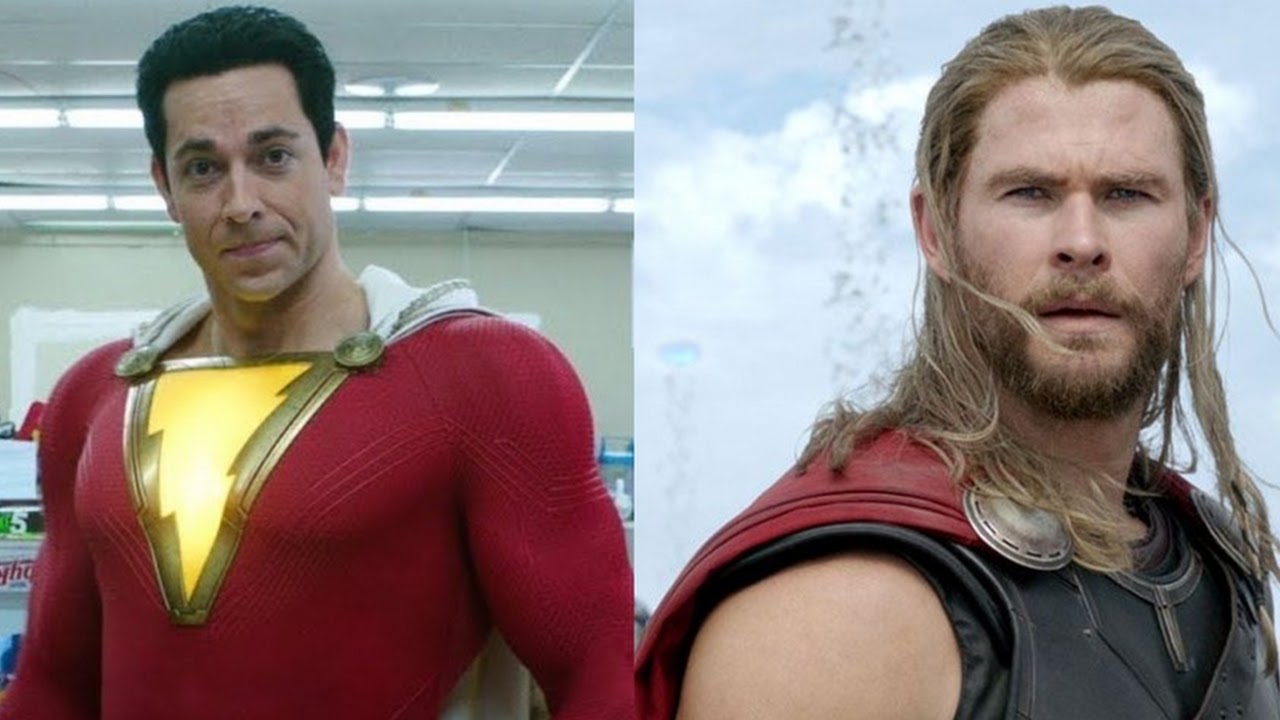 Zachary Levi fala sobre quem venceria em uma luta entre Shazam e Thor