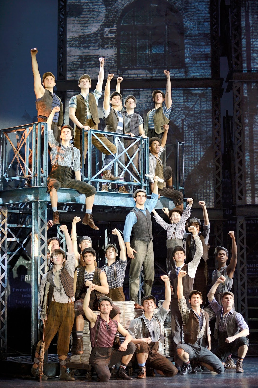 Cherry And Spoon Newsies On Tour At The Orpheum Theatre