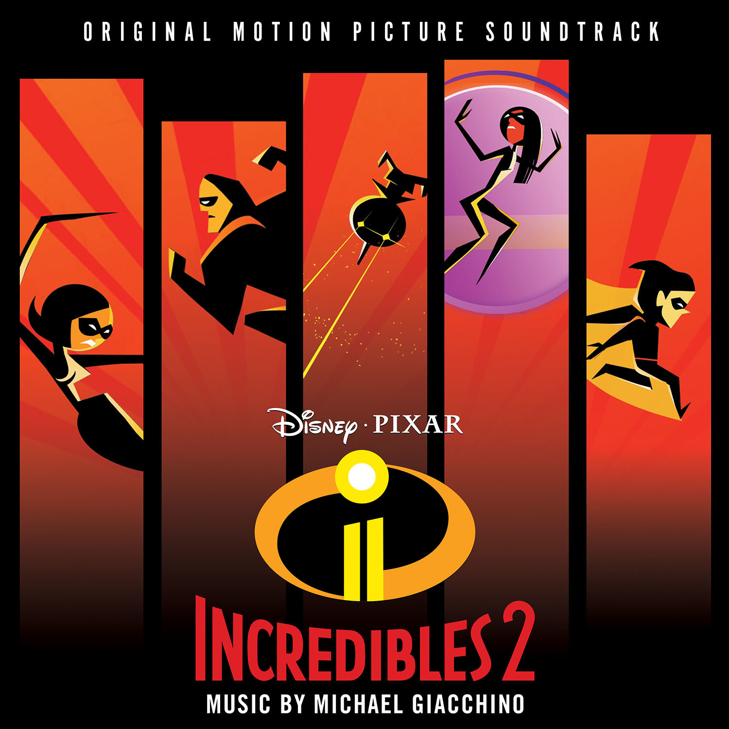 Disney Pixar S Incredibles 2 Soundtrack Featuring Score By Oscar Winning Composer Michael Giacchino Available Now Thisfunktional
