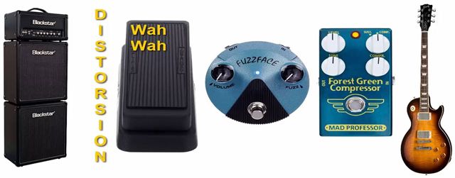 Orden de los Pedales de Guitarra Wah Wah, Fuzz y Compresor