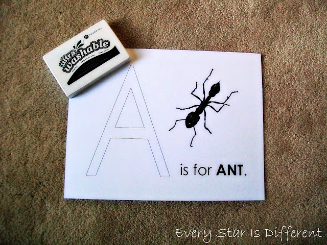 A is for Ant Activity for Kids (Free Printable)