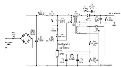 Gu10 LED Light Bulbs Driver Schematic | Circuit Schematic ...