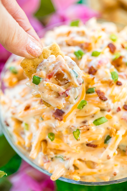 Cracked Out Pimento Cheese - pimento cheese loaded with cheddar, bacon and ranch! Dangerously delicious!! Great as a dip or on a sandwich. Cheddar cheese, pimentos, mayonnaise, ranch dressing mix, bacon, green onions. So simple and it tastes AMAZING! Perfect for watching The Masters golf tournament! #crack #pimentocheese #cheese #themasters #dip Cracked Out Pimento Cheese - pimento cheese loaded with cheddar, bacon and ranch! Dangerously delicious!! Great as a dip or on a sandwich. Cheddar cheese, pimentos, mayonnaise, ranch dressing mix, bacon, green onions. So simple and it tastes AMAZING! Perfect for watching The Masters golf tournament! #crack #pimentocheese #cheese #themasters #dip