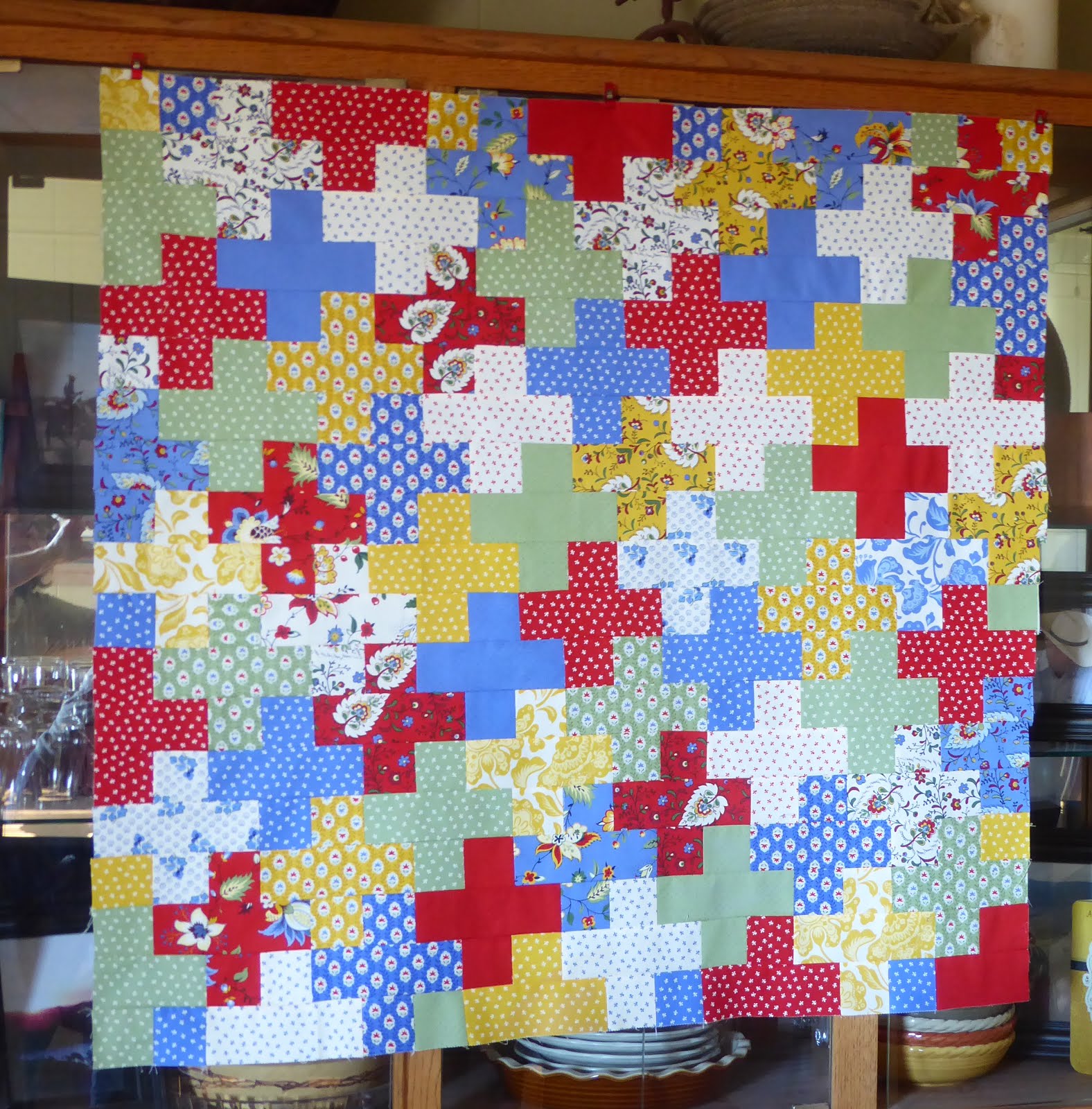 Lovin' Life At The End Of The Dirt Road Plus Quilt Using a Jelly Roll