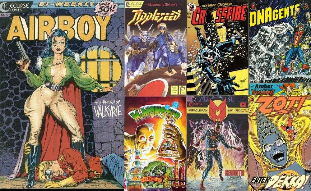 The Comic Book Top 10 Defunct Comic Book Publishers [Tie] Pacific Comics / Eclipse