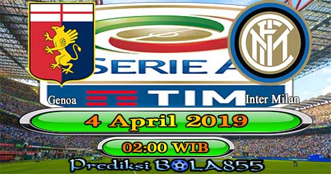 Prediksi Bola855 Genoa vs Inter Milan 4 April 2019 Prediksi Bola855 Genoa vs Inter Milan 4 April 2019