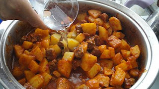 Dana Etli Patates Yemegi tarif Dana Etli Patates Yemegi tarif