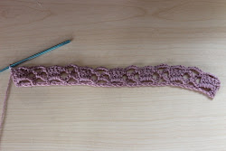 lacy stitch open tutorial crochet