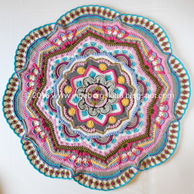 Mandala madness CAL 2016 part 10 crochet
