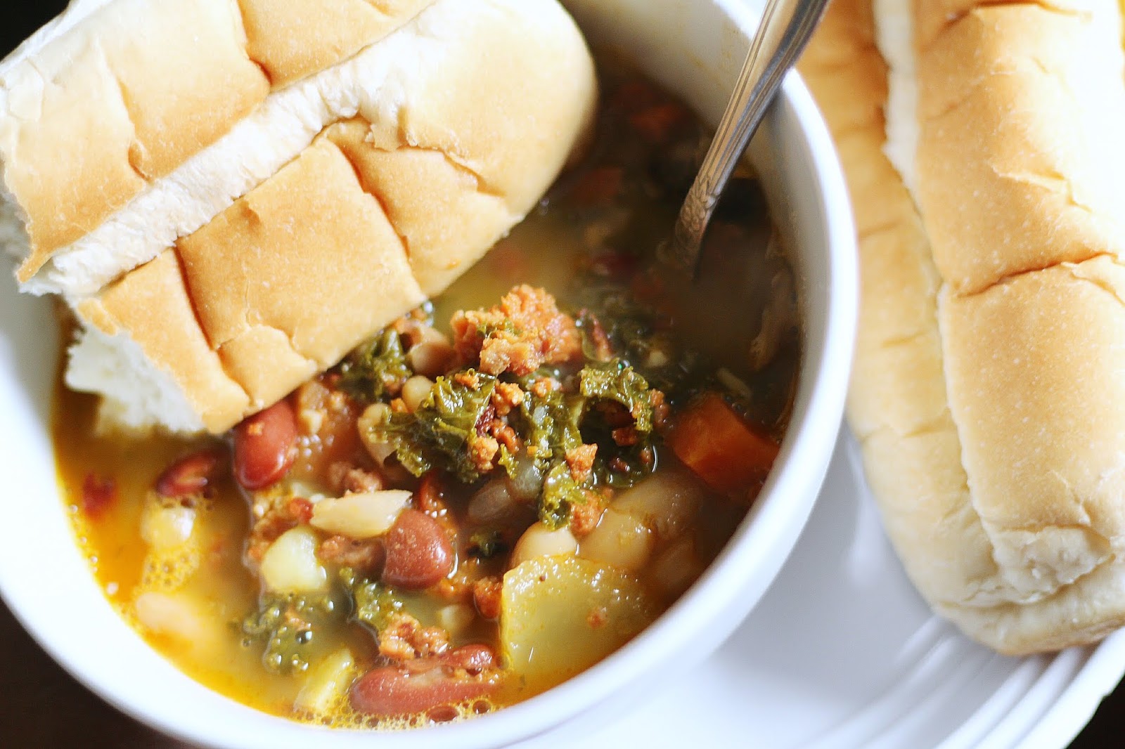Kale Soup with Linguica Made by Carli