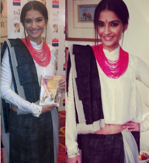 Sonam kapoor at Anuja Chauhan's book launch
