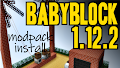 HOW TO INSTALL<br>BabyBlock Modpack [<b>1.12.2</b>]<br>▽