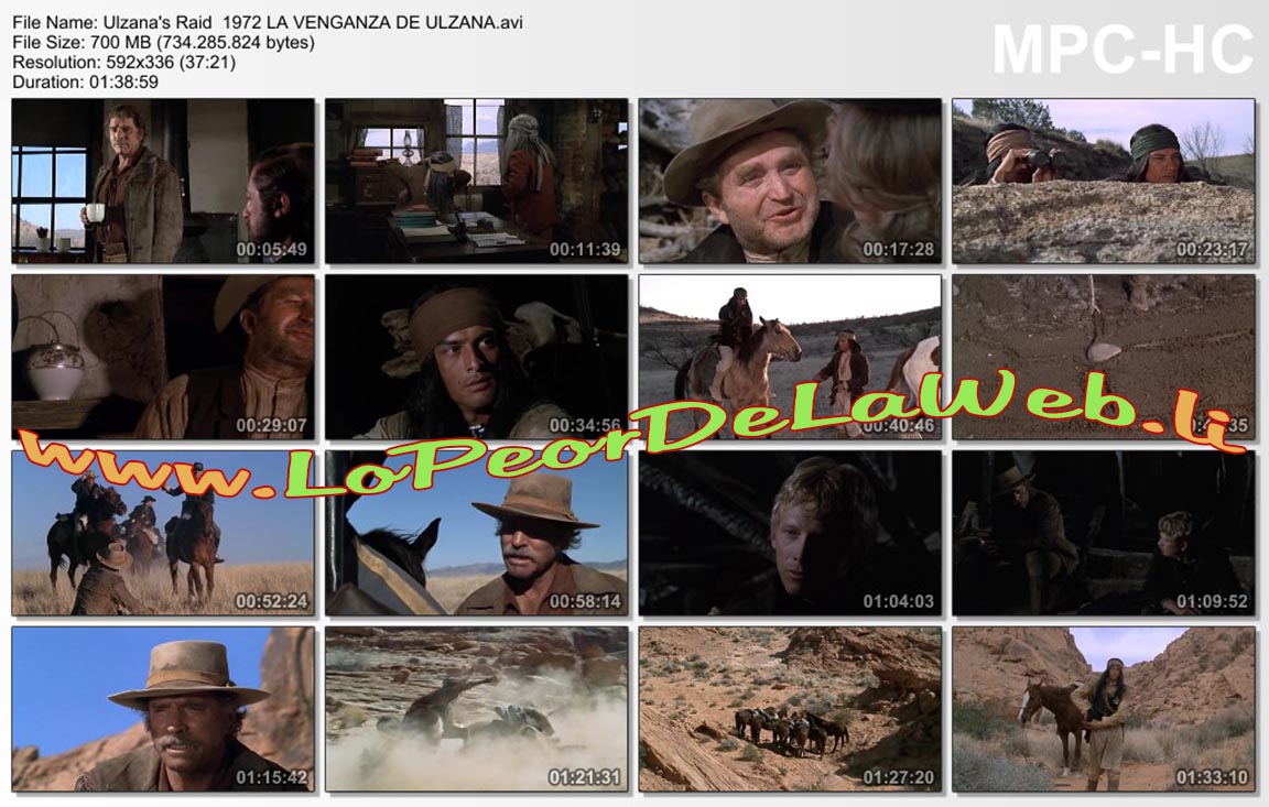 La Venganza de Ulzana (1972 / Western / Burt Lancaster)