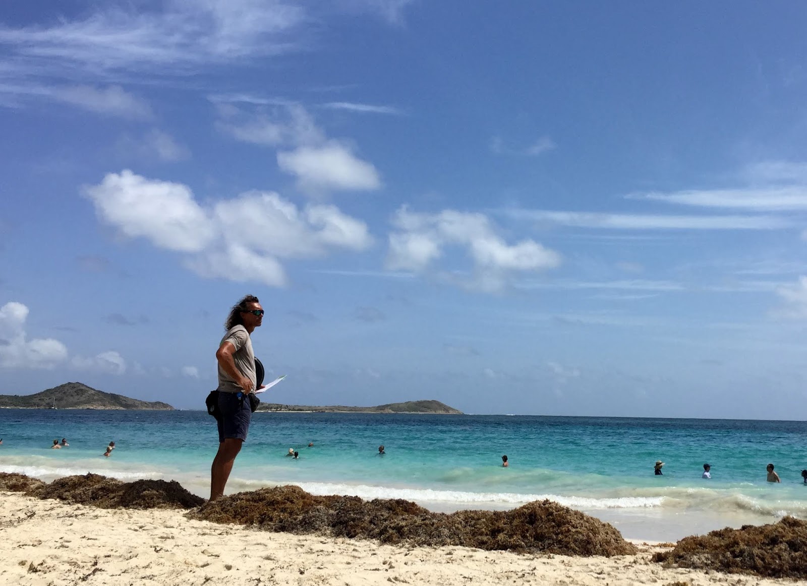 Deb's Days Bikini Beach Bar on Orient Beach, St. Maarten