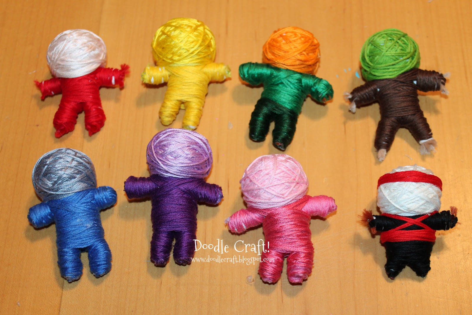 Make Your Own String Voodoo Dolls!