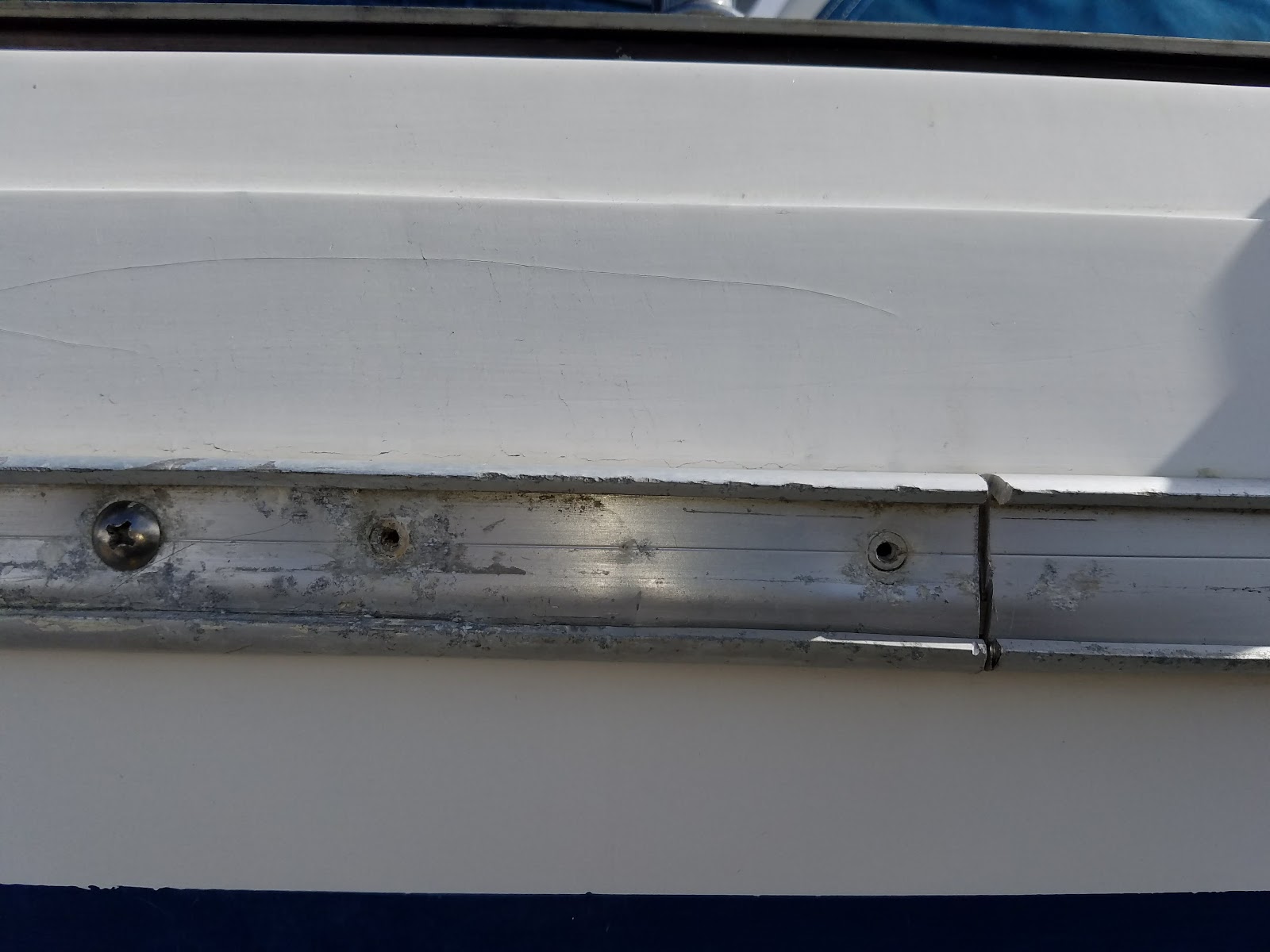 Eximius from the beginning Replacing the Rub Rail on C34