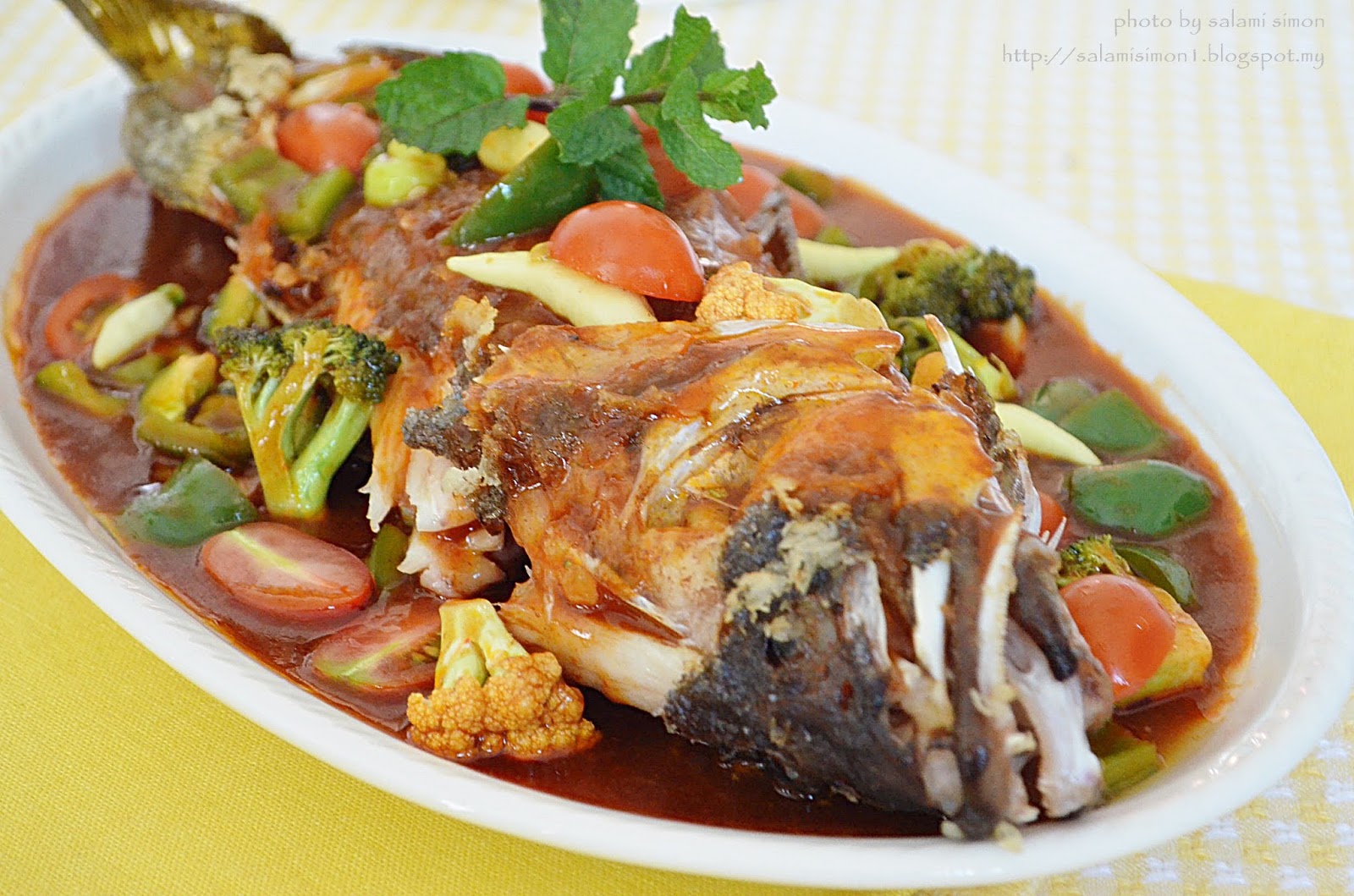 AMIE�S LITTLE KITCHEN Ikan Kerapu Masak Tiga Rasa