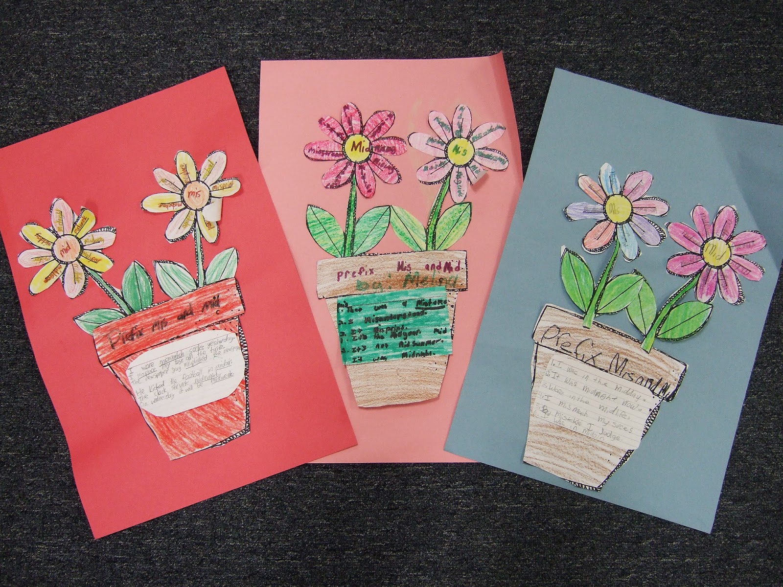 Sandy's Learning Reef Prefix or Suffix Flower Craftivity and Butterfly