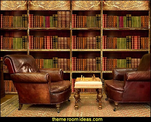 Library Book shelf Mural wallpaper Library Book shelf Mural wallpaper