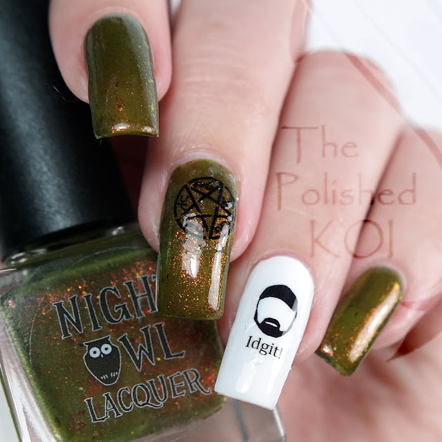 Night Owl Lacquer - Idjits! Night Owl Lacquer - Idjits!