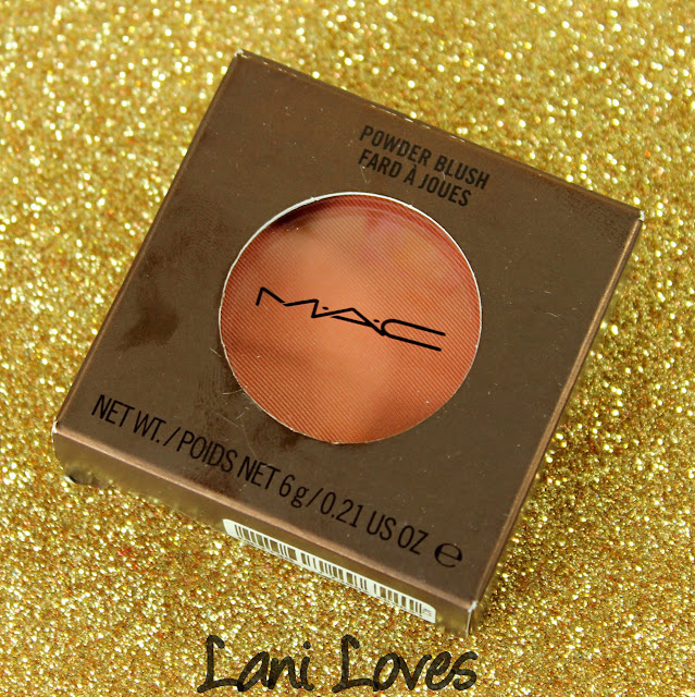 MAC Temperature Rising - Ripe For Love Blush Swatches & Review