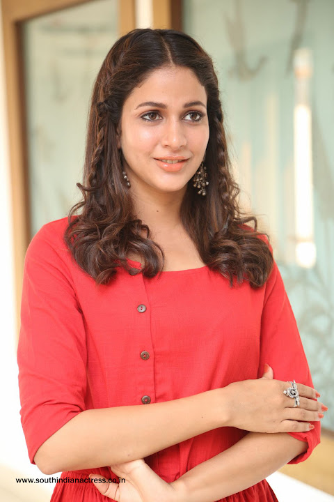 Lavanya Tripathi at Radha movie Success Meet