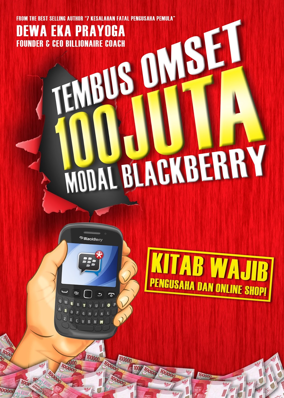 Tembus Omset 100 Juta Modal BlackBerry Bakul Buku Bisnis