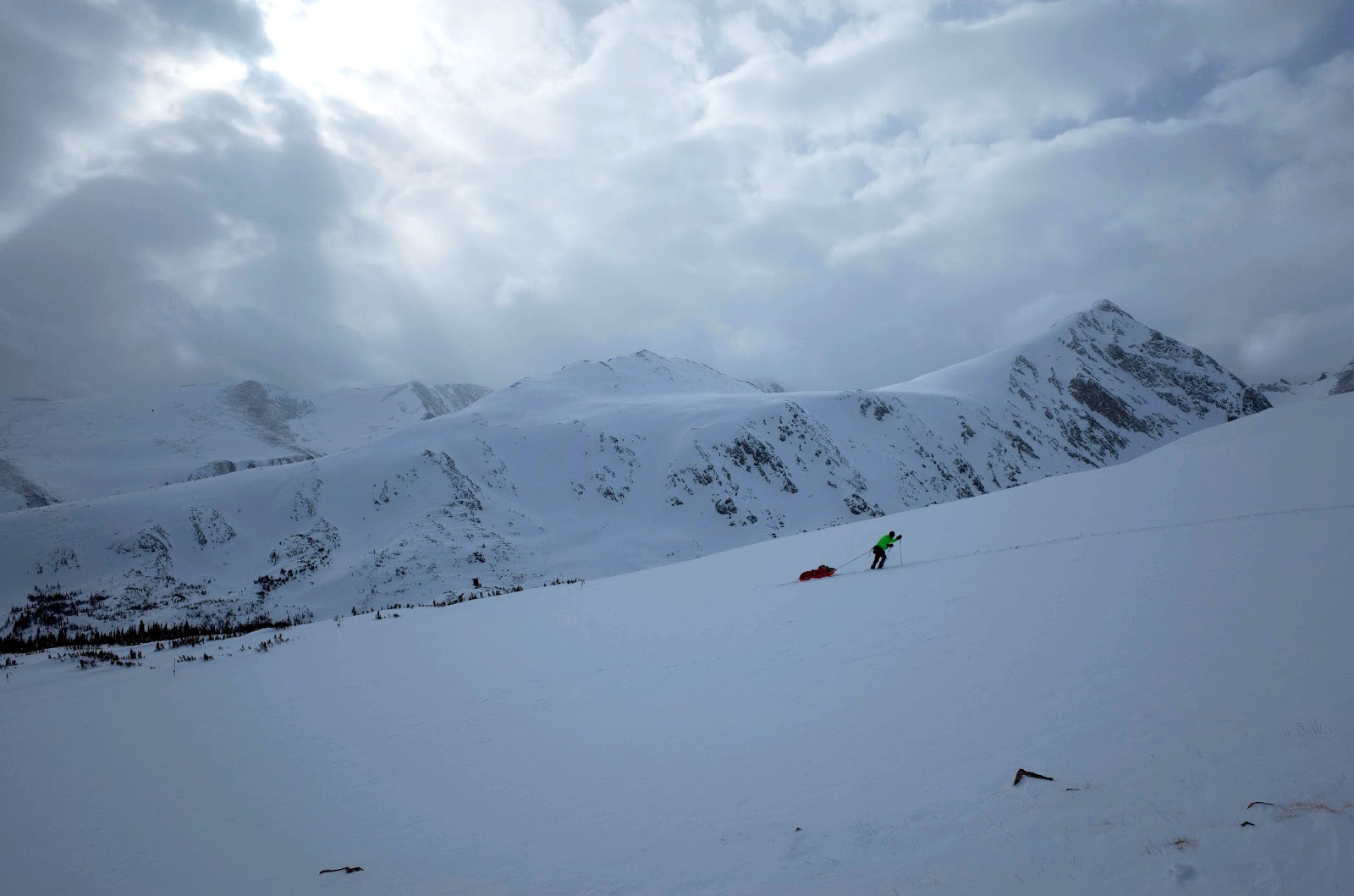 Jill Outside Running on 3 cylinders