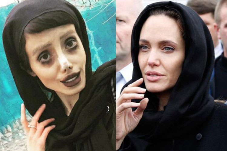 Jovem faz mais de 50 cirurgias para ficar igual Angelina Jolie e resultado vai bugar sua mente Jovem faz mais de 50 cirurgias para ficar igual Angelina Jolie e resultado vai bugar sua mente