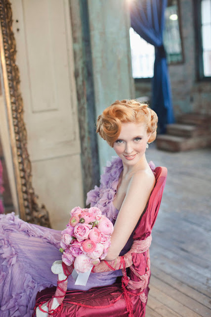 Romantic Wedding Style: Pink + Lavender 