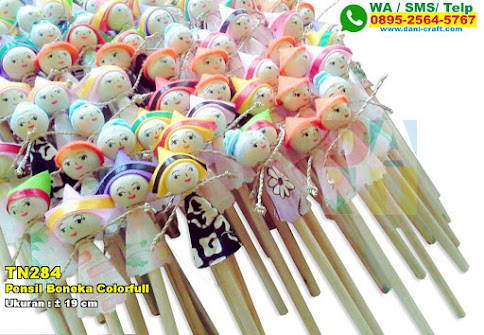 Pensil Boneka Colorfull