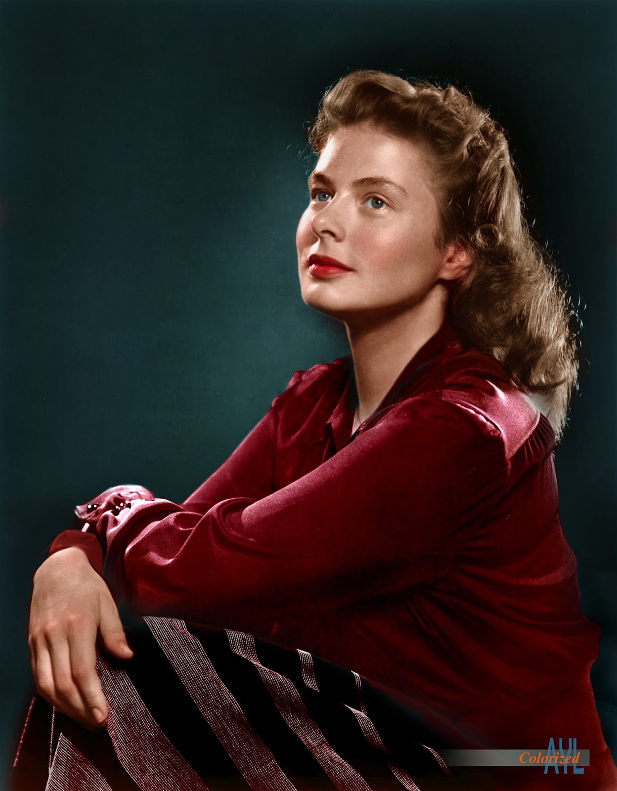 Colors For A Bygone Era Ingrid Bergman 1946