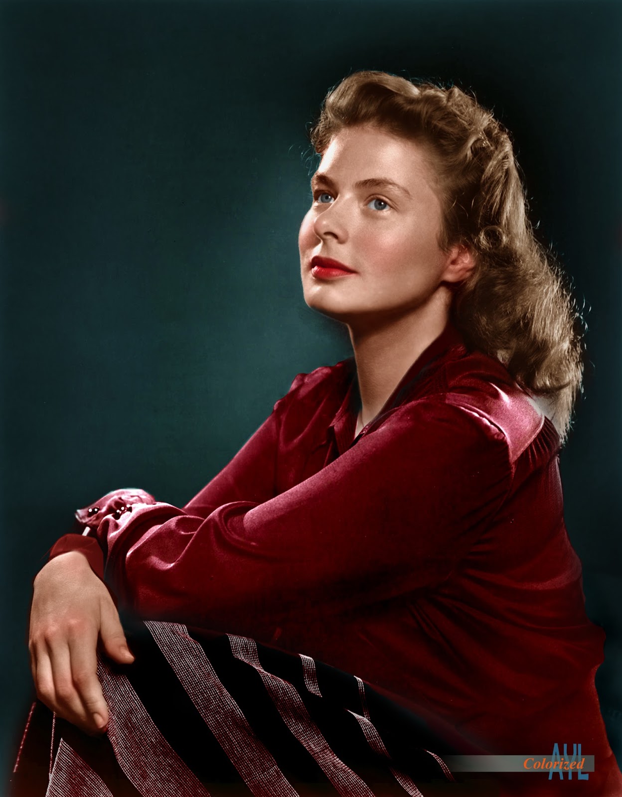 colors a bygone era ingrid bergman 1946 colors a bygone era ingrid bergman 1946