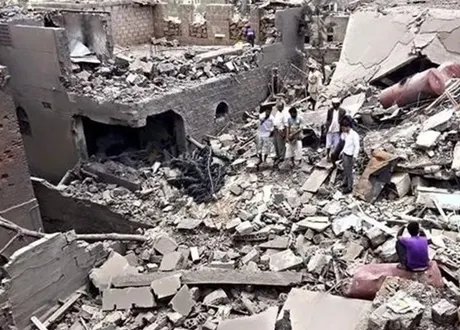 Lagi, Pesawat Tempur Saudi Sasar Kawasan Penduduk Yaman
