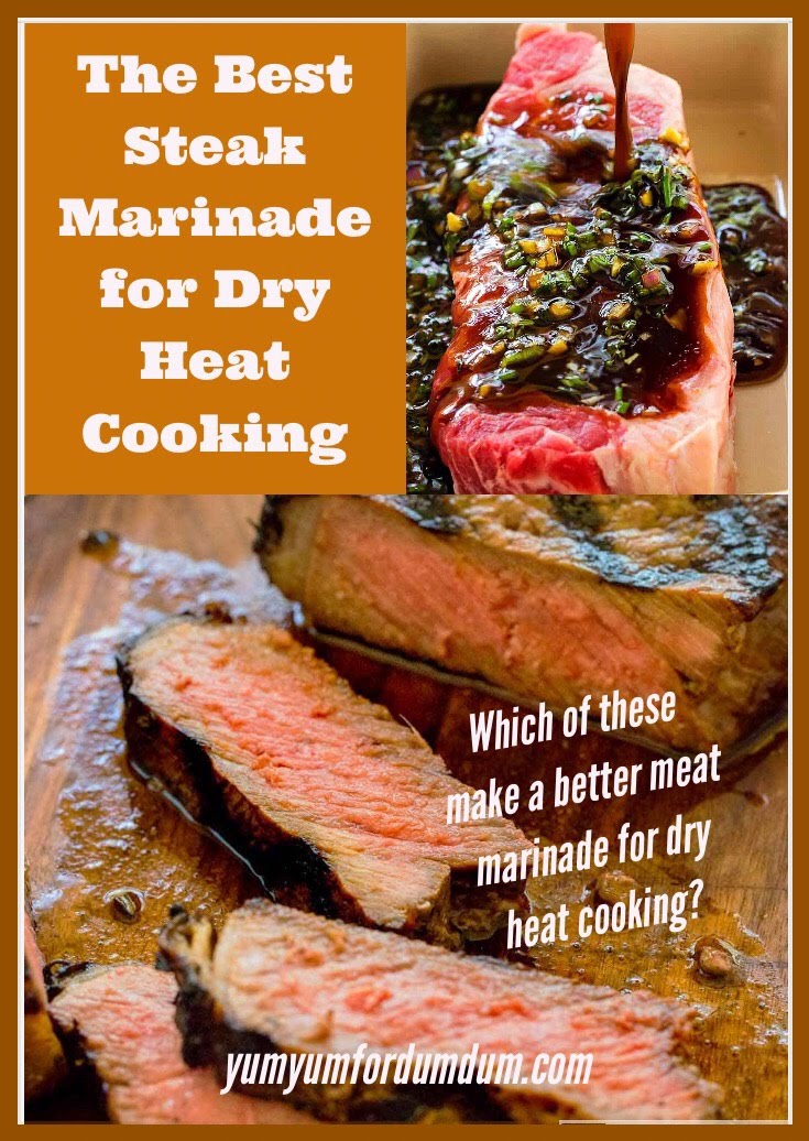 Yum Yum for Dum Dum The Best Marinade for Dry Heat Cooking