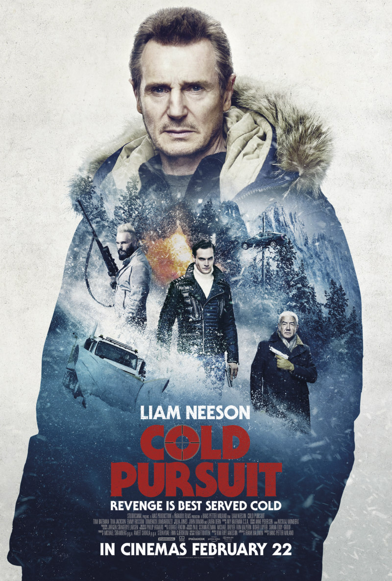 cold pursuit liam neeson poster