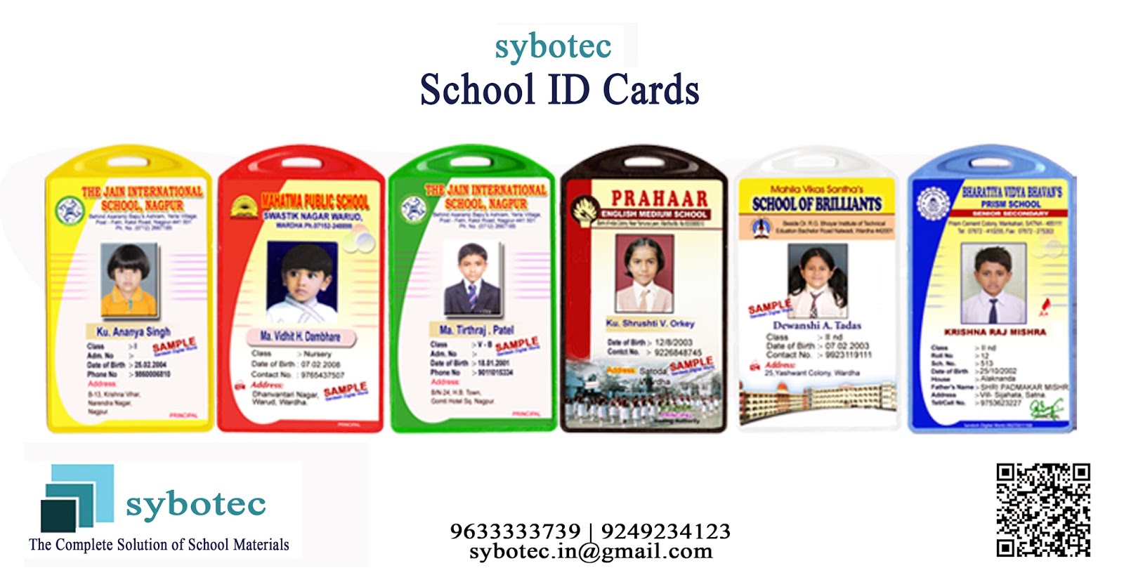 School Collage And Corporate Office Id Cards Id Card For School