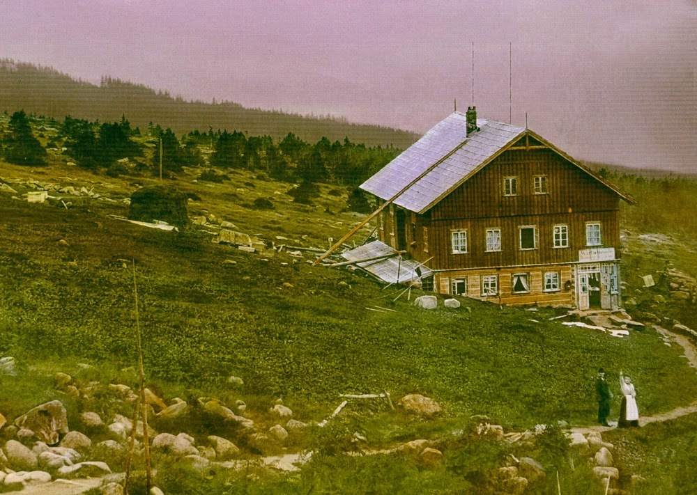 Martinova bouda kolem roku 1905