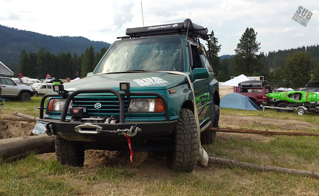 The Teal Terror at the 2015 NW Overland Rally