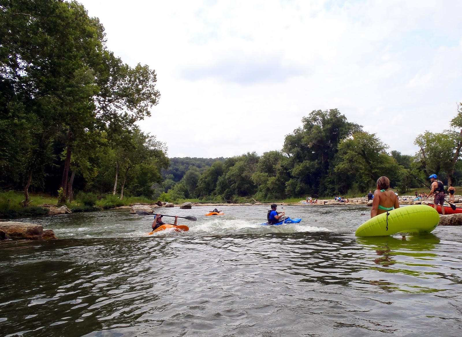 Siloam Springs Whitewater Park Trails of Arkansas (& now California)