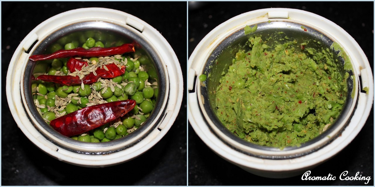 Aromatic Cooking Green Peas Vada, How To Make Peas Vada, Fritters