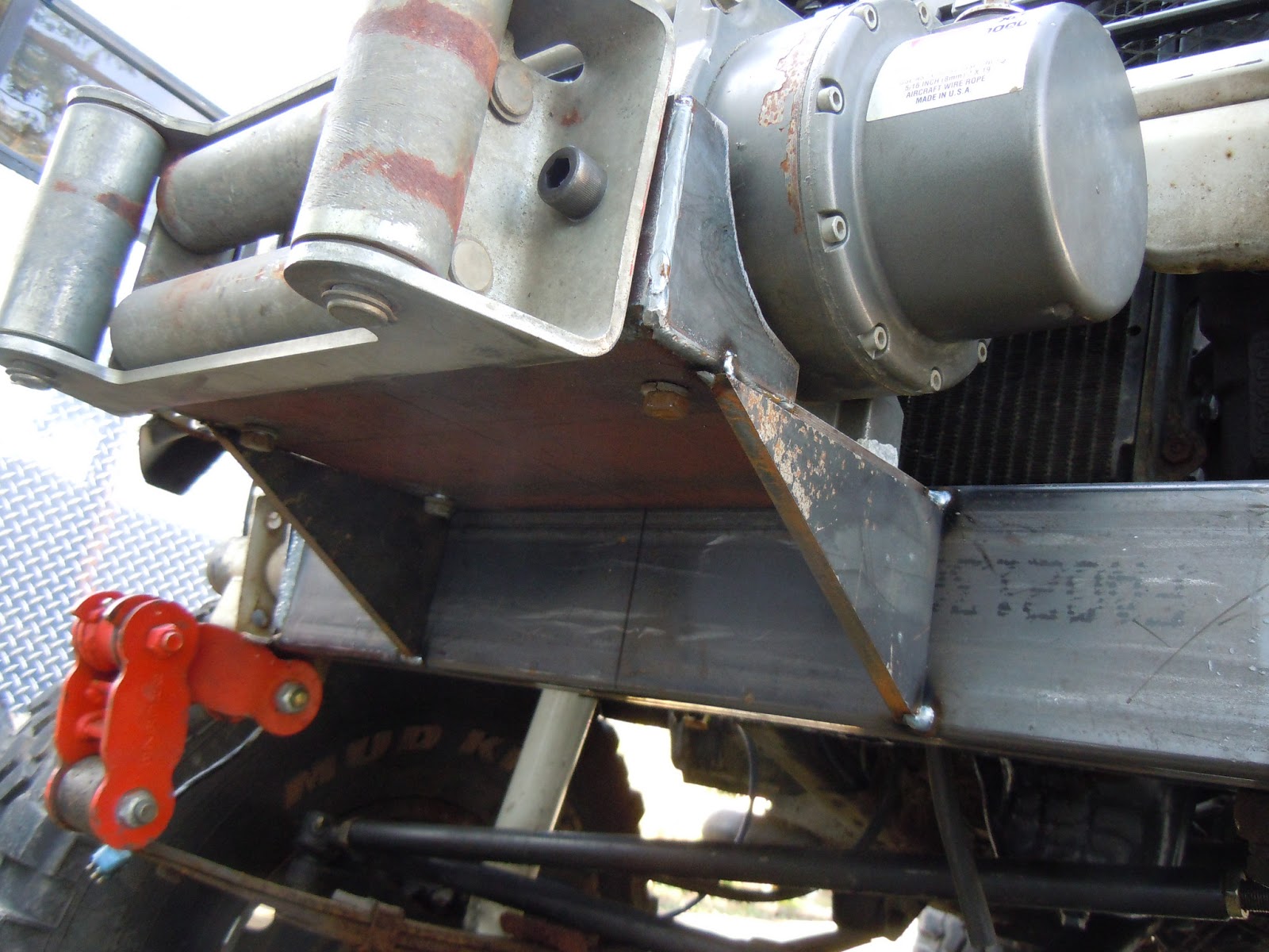 J1 Metal Fabrication Suzuki Samurai Winch Bumper