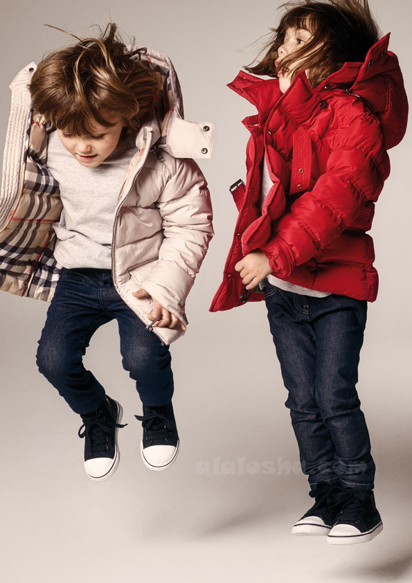 The new AW14 kids' collection from Burberry are the perfect mini-me