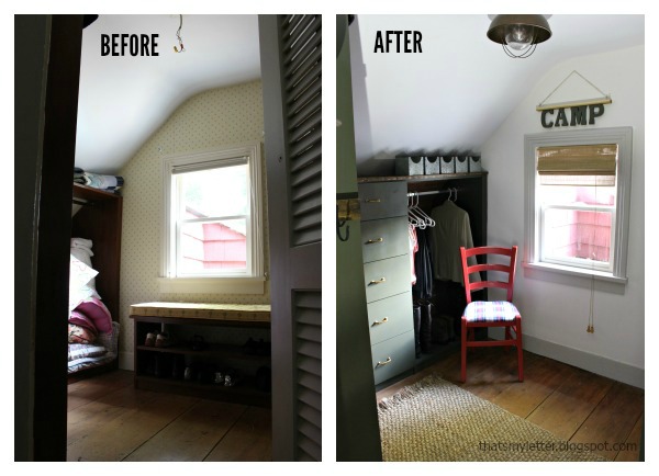 Walk-In closet makeover including built-ins free plans. walk-in closet makeover with built-ins before and after