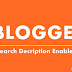 Blogger Ki Har Post Me Search Description Enable Kaise Kare