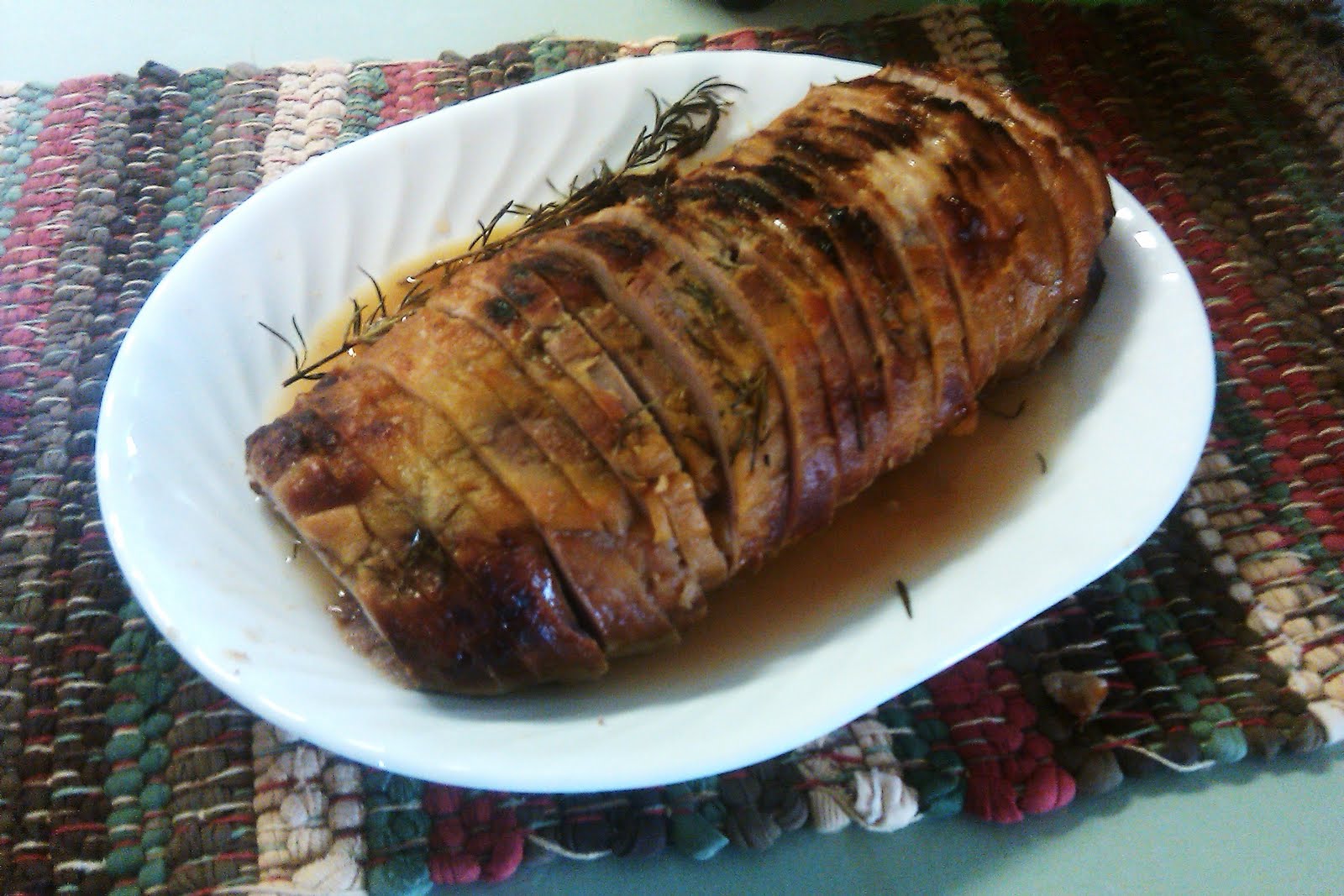 Simply Simmer Applesauce Pork Loin Roast